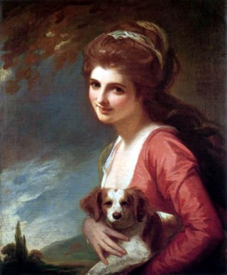 Lady Hamilton as Nature, 1781 (George Romney) (1734-1802) Location TBD
