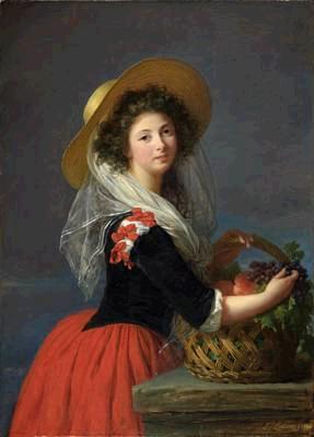 Marie Gabrielle de Gramont, Duchesse de Caderousse, 1784 (Élisabeth Louise Vigée Le Brun) (1755-1842) Nelson-Atkins Museum, Kansas City, MO 86-20