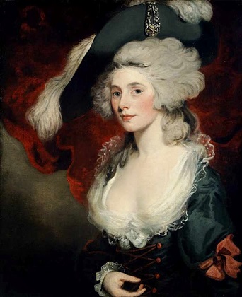 Mary Robinson as Perdita, ca. 1789 (John Hoppner) (1758-1810)   Chawton House Library, Hampshire  