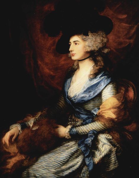 Mrs. Sarah Siddons, 1785 (Thomas Gainsborough) (1727-1788) National Gallery, London