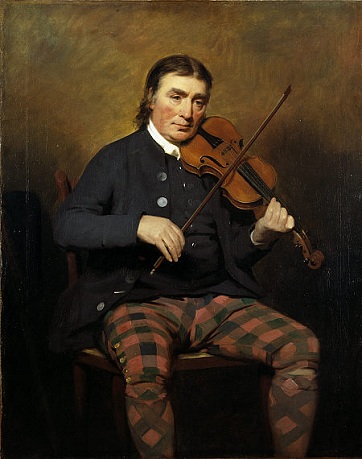 Niel Gow, 1787 (attributed to Henry Raeburn) (1856-1823) Scottish National Portrait Gallery, Edinburgh  PG 160  