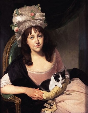 Sophia Dumergue, ca. 1780 (Johann Zoffany) (1733-1810)   Victoria Art Gallery, Bath, Somerset 