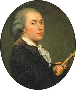 Self-Portrait, ca. 1791 (Adolf Ulrik Wertmüller) (1751-1811)   Nationalmuseum, Stockholm