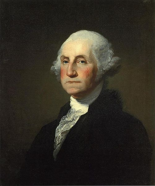 George Washington, President of the United States, ca. 1796 (Gilbert Stuart) (1755-1828)  Sterling and Francine Clark Institute, Williamstown, MA 