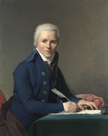 Jacobus Blauw, Dutch Envoy to Paris, 1795  (Jacques Louis David) (1748-1825)  The National Gallery, London   