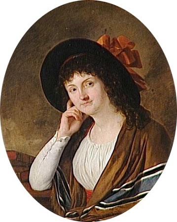 La Comtesse Clément de Ris (Joseph-Benoît Suvée) (1743-1807)  Musée National du Château et des Trianons, Versailles  