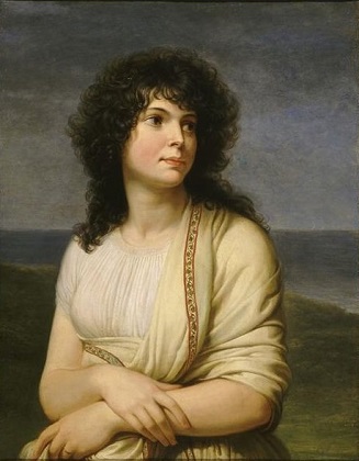 Madame Hamelin, née Jeanne Geneviève Fortunée Lormier-Lagrave, 1798 (Andrea Appiani) (1754-1817) Musée Carnavalet, Paris,  P1685