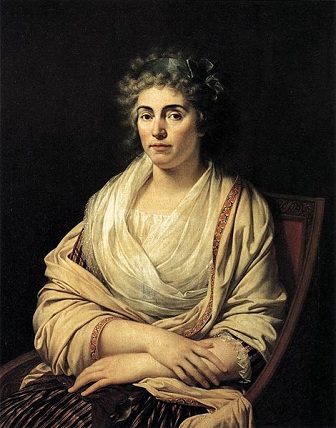 Princess Louise of Stolberg-Gedern, Countess of Albany, 1793 (François-Xavier Fabre)  (1766-1837)   Galleria degli Uffizi, Firenze 