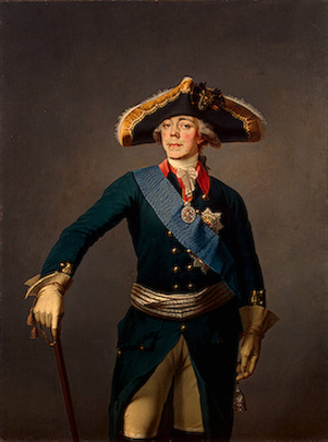 Paul I, Czar of Russia, ca. 1796-1797 (Unknown Artist) Location TBD 