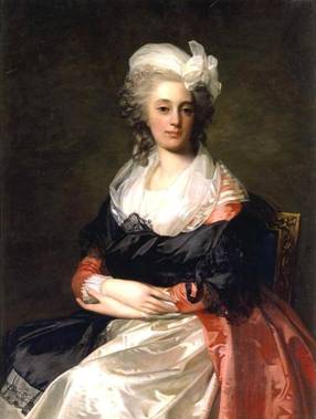 A Lady, ca. 1791 (Jean Laurent Mosnier) (1743-1808)   Private Collection    