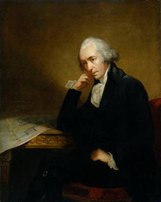 James Watt, ca. 1792 (Carl Frederik von Breda) (1759-1818)   National Portrait Gallery, London    NPG 186a    
