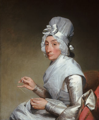 Catherine Brass Yates (Mrs. Richard Yates), ca. 1793-94 (Gilbert Stuart)    (1755-1828)  National Gallery of Art, Washington D.C. 1940.1.4 