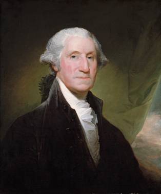 George Washington, 1795  (Gilbert Stuart) “Vaughan Group” (1755-1828)   The Metropolitan Museum of Art, New York, NY    