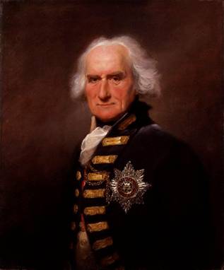 Alexander Hood, 1st Viscount Bridport, ca. 1795 (Lemuel Francis Abbott)  (1760-1802)   National Portrait Gallery, London    NPG 138 