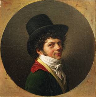 Self-Portrait, ca. 1796 (Jean-Baptiste Wicar) (1762-1834) Princeton University Art Museum      y1992-63 
