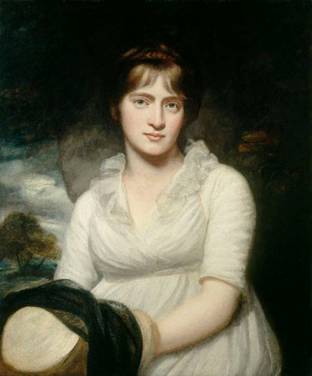 Amelia Opie, ca. 1798 (John Opie)  (1761-1807)    National Portrait Gallery, London    NPG 765  