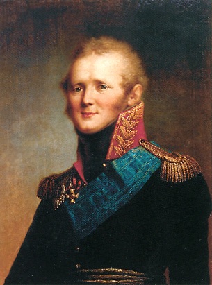 Alexander I, Tsar of Russia, 1809 (Stepan Shchukin) (1754-1828)  Location TBD   