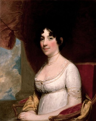 Dolley Madison, 1804 (Gilbert Stuart) (1755-1828)   Location TBD  