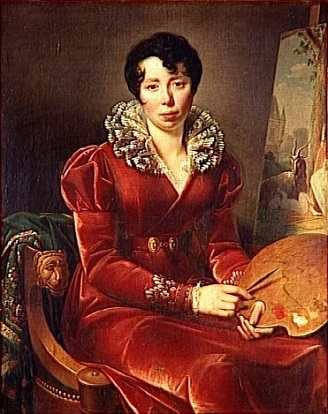Self-Portrait, 1807 (Henriette Lorimier) (1775-1854)   Musée Magnin, Dijon 