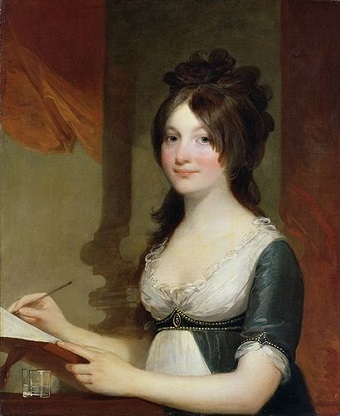 A Young Woman, ca. 1802 (Gilbert Stuart) (1855-1828)  Location TBD 