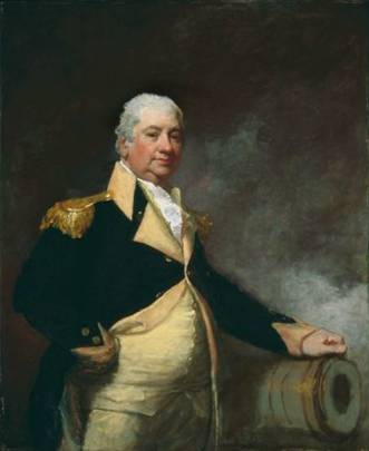 General Henry Knox,  ca. 1805 (Gilbert Stuart) (1755-1828) Museum of Fine Arts, Boston     L-R 30.76b 
