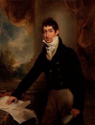 Gwyllym Lloyd Wardle, ca. 1809 (Arthur William Devis) (1763-1822)   National Portrait Gallery, London   NPG 4265 