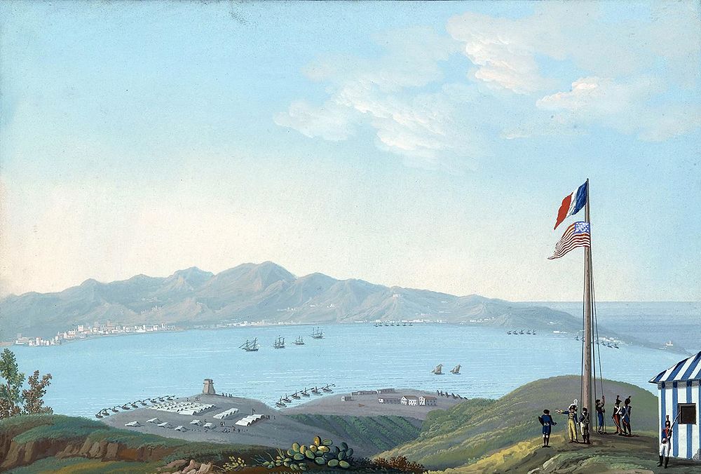 The Last Flag Raising Ceremony - Cession of New Orleans, 1803 December 20th 