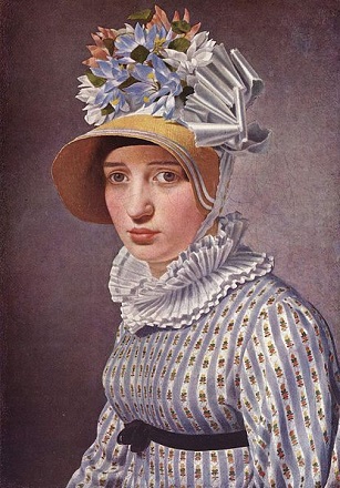 Anna Maria Magnani, 1814 (Christoffer Wilhelm Eckersberg) (1783-1853)  Hirschsprung Collection, Copenhagen    