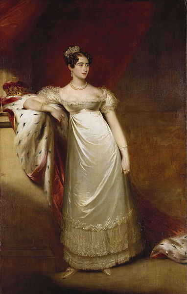 Augusta Duchess of Cambridge 1818 by Sir William Beechey 1753-1839  Royal Collection UK RCIN 404680