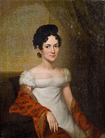 Caroline Bonaparte, 1819 (Leopold Kupelwieser) (1796-1862)  Location TBD 