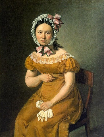 Catherine, The Artists Wife, 1815 (Christian Albrecht Jensen) (1792-1870)  Location TBD  