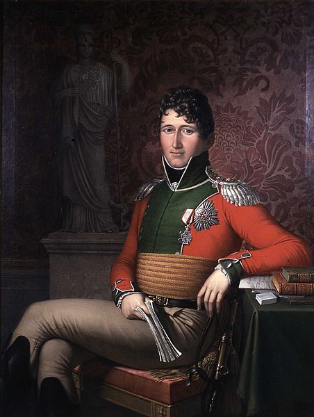 Christian VIII future King of Denmark 1813 by JL Lund 1777-1867