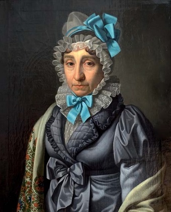 Ida Louise Frederike Engels, geboren Noot, ca. 1815 (Heinrich Christoph Kolbe) (1771-1836)  Location TBD  