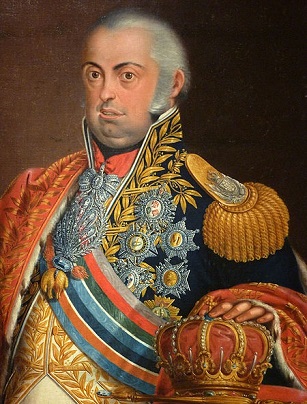 John VI, King of Portugal, Brazil and the Algarves, ca. 1818  (José Leandro de Carvalho) (ca. 1750-1834)  Location TBD 