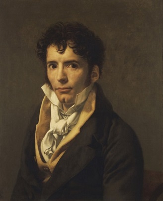 A Man, ca. 1810 (attributed to Anne-Louis Girodet) (1767-1824)  Philadelphia Museum of Art, PA, 1986-26-35 