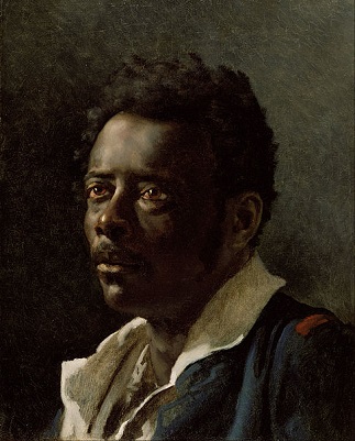 A Man, ca. 1818-1819 (Théodore Géricault) (1791-1824)  J. Paul Getty Museum, Los Angeles, CA  