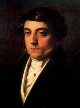 Gioachino Antonio Rossini,  ca. 1815 (Vincenzo Camuccini) (1771-1844)   Museo del Teatro alla Scala, Milano 