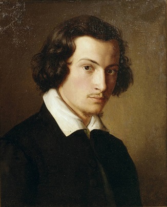 Self-Portrait, 1816 (Philipp Veit) (1793-1877)  Landesmuseum, Mainz   