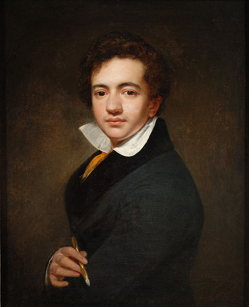 Self-portrait 1812 by Cornelis Kruseman 1797-1857  Museum van Loon