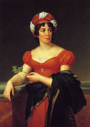 Madame de Stael, ca. 1810 (François Gerard) (1770-1837)  Location TBD 