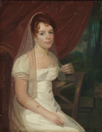 Mrs. Robert Dickey, ca. 1807-1810 (John Wesley Jarvis) (1780-1840)   The Metropolitan Museum of Art, New York, NY     69.22.2 