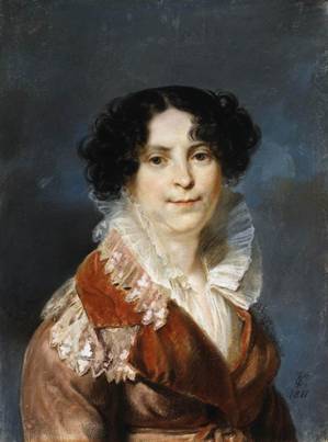 A Lady, ca. 1811 (Carl Christian Vogel von Vogelstein) (1788-1868)   State Hermitage Museum, St. Petersburg