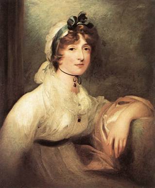 Diana Sturt, Lady Milner, ca. 1815-1820 (Sir Thomas Lawrence) (1769-1830)   Kunsthistorisches Museum, Wien 
