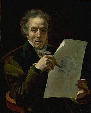 Self-Portrait, ca. 1817  (Joseph Roques) (1754-1847)   Musée des Augustins, Toulouse  51.1.1 