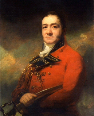 Major General Charles Reynolds, ca. 1818 (Sir Henry Raeburn) (1756-1823) Indianapolis Museum of Art, IN     54.213 