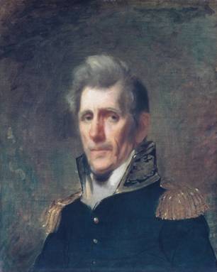 General Andrew Jackson, 1819 (Samuel Lovett Waldo) (1783-1861)    The Metropolitan Museum of Art, New York, NY     06.197 