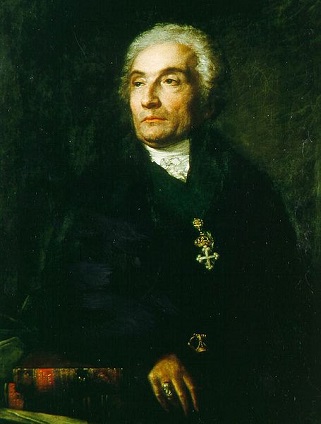 Joseph de Maistre, ca. 1810 (Carl Christian Vogel von Vogelstein) (1788-1868)  Musée de Art et de Histoire de Chambéry 