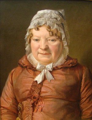 Mother of Hauptmann Joseph C. von Stierle Holzmeister, 1819 (Ferdinand Georg Waldmuller) (1793-1865) Wien Museum