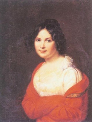 Princess Praskovy Yusupova, 1812   (Carl Christian Vogel von Vogelstein) (1788-1868) Location TBD