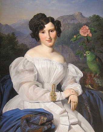 Countess Szechenyi, 1828  (Ferdinand Georg Waldmüller) (1793-1865)   Cleveland Museum of Art, OH 
